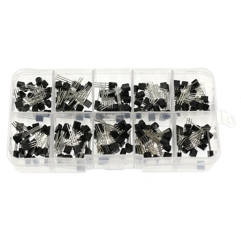 200pcs Power Transistor Kit Assortment Box Componebt Assorted BC556 BC557 BC558
