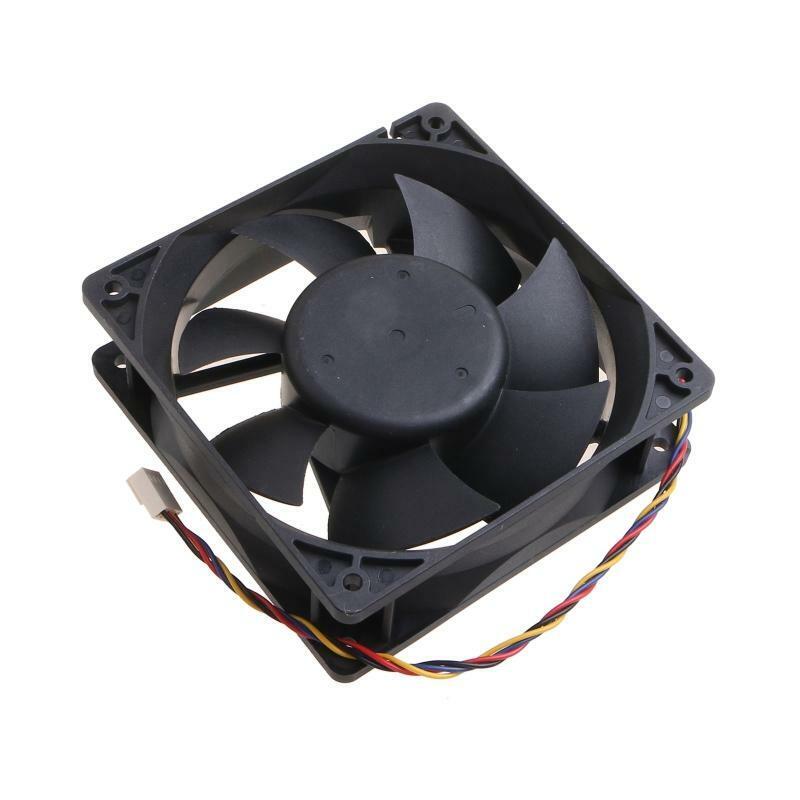 12V DC 4 PIN CPU Case Cooling Fan AFC1212DE Sleeve for Radiator CPU Cooler