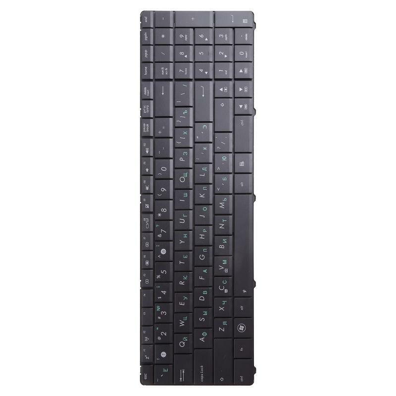 US Layout Russian Keyboard for ASUS- X53 X54H K53 A53 N53 N60 N61 Series, Black