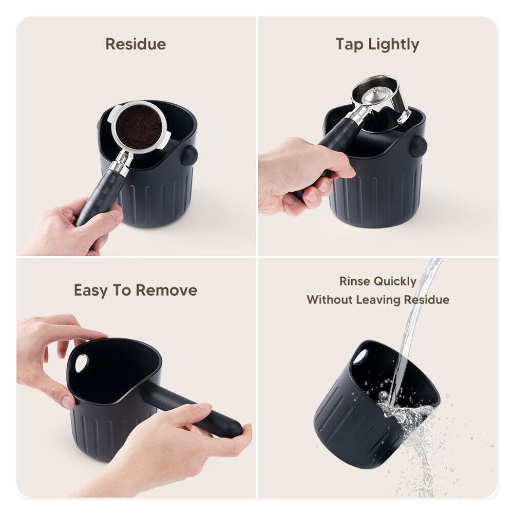 Coffee Knock Box Knock Bar Coffee Grind Dump Waste Bin Recycling Buckets