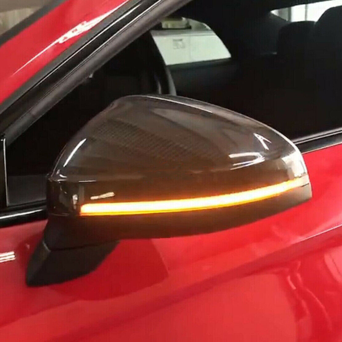 2x Side Mirror Dynamic Turn Signal Light Indicator Fit For Audi A4 S4 RS4 A5 RS5