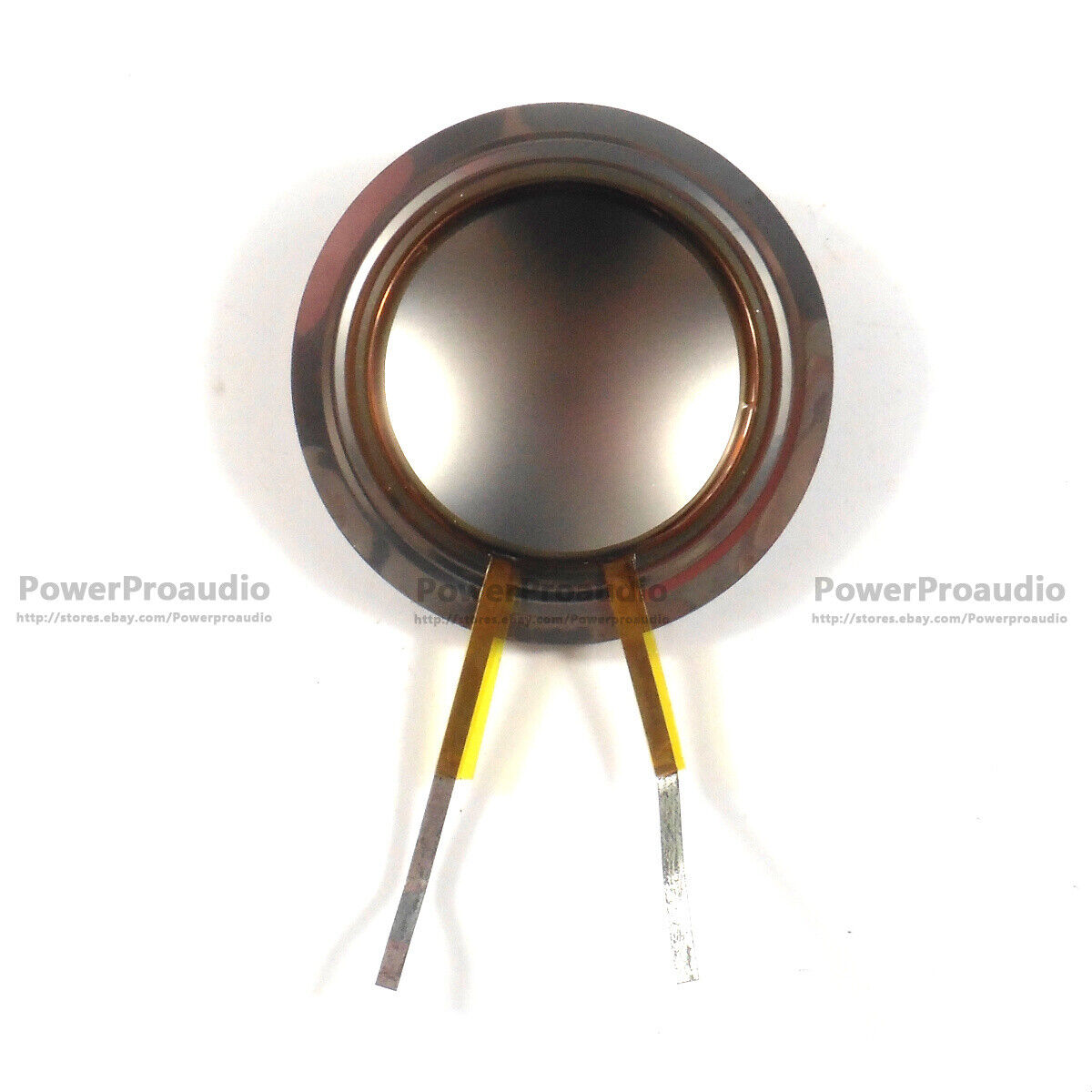 10Pcs Titanium Film 34.5 Core Horn Tweeter Diaphragm Unilateral Outlet KSV