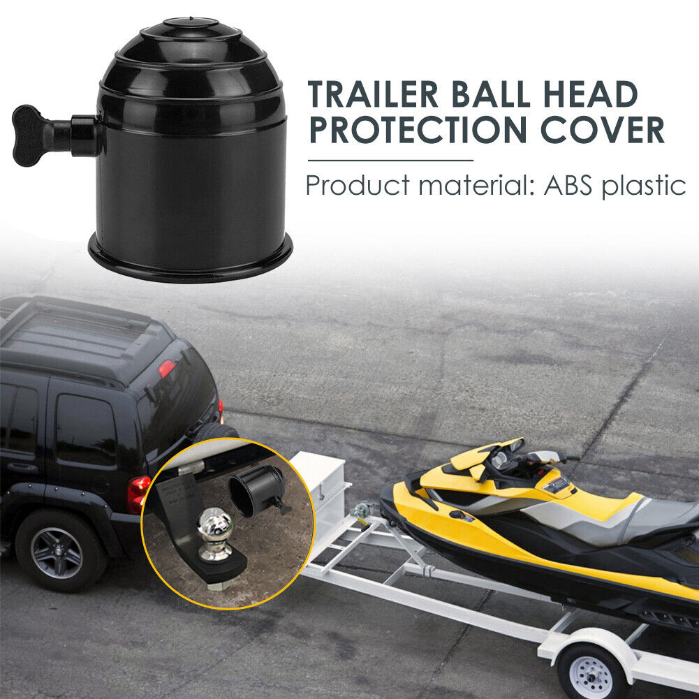 Automobile Tow Bar Ball Cover Cap Hood for Trailer Car Hitch Ball Protector