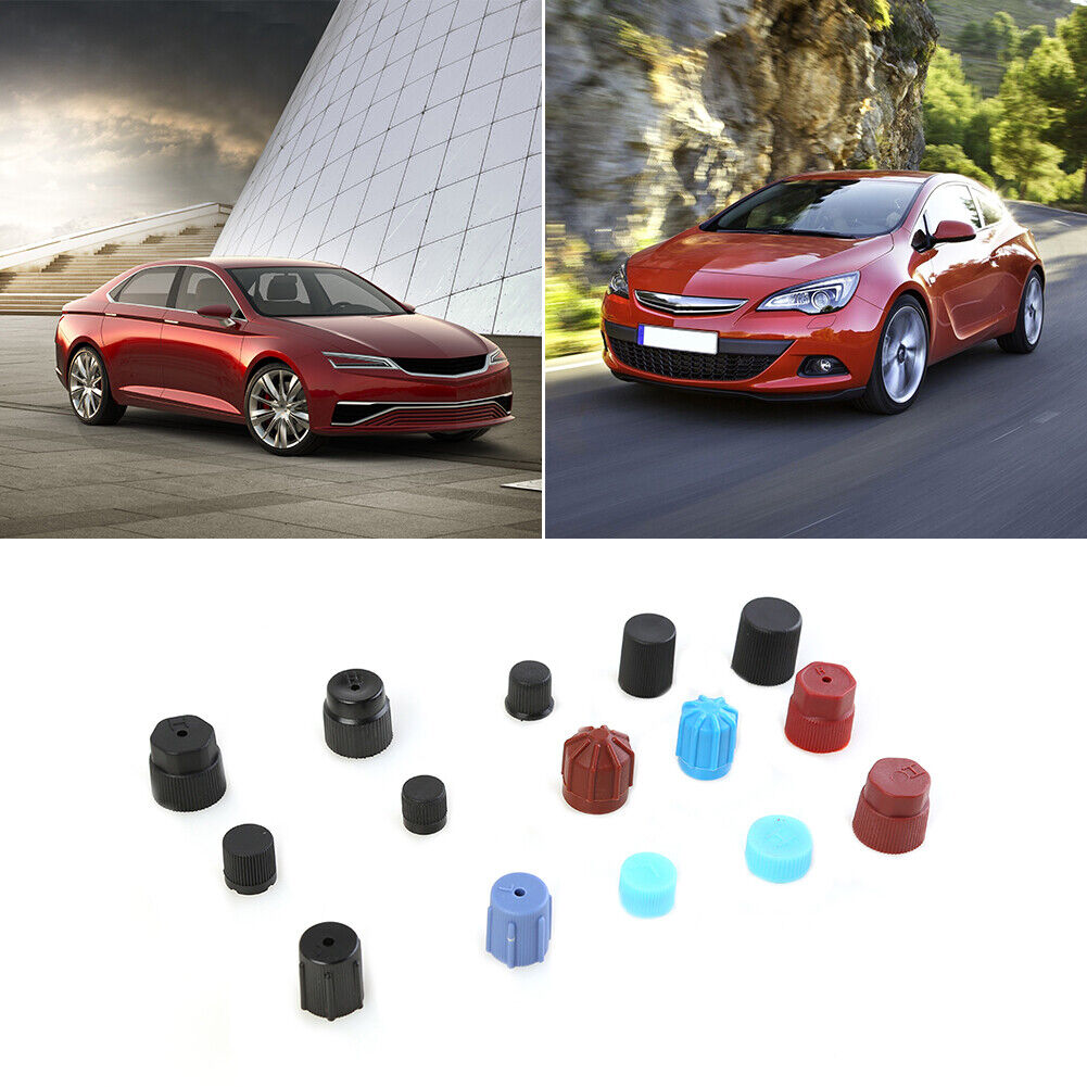 90pcs Car A/C Air Conditioning High Low Side Service Port Caps R134a R12