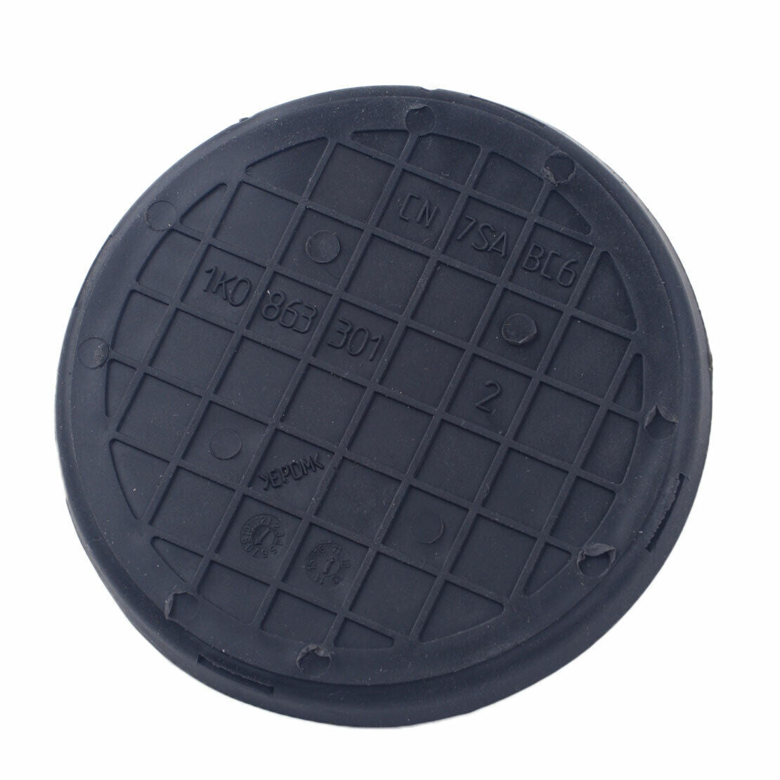 black Fit for VW Golf Centre Console Cup Holder Rubber Insert 1K0863301A li
