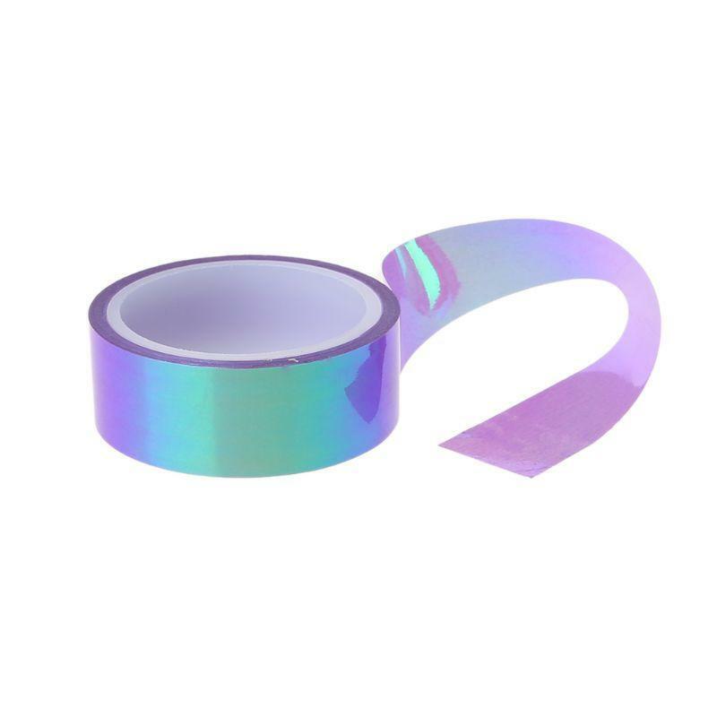 Rhythmic Gymnastics Decoration Holographic Prismatic Glitter Tape Hoops Stick