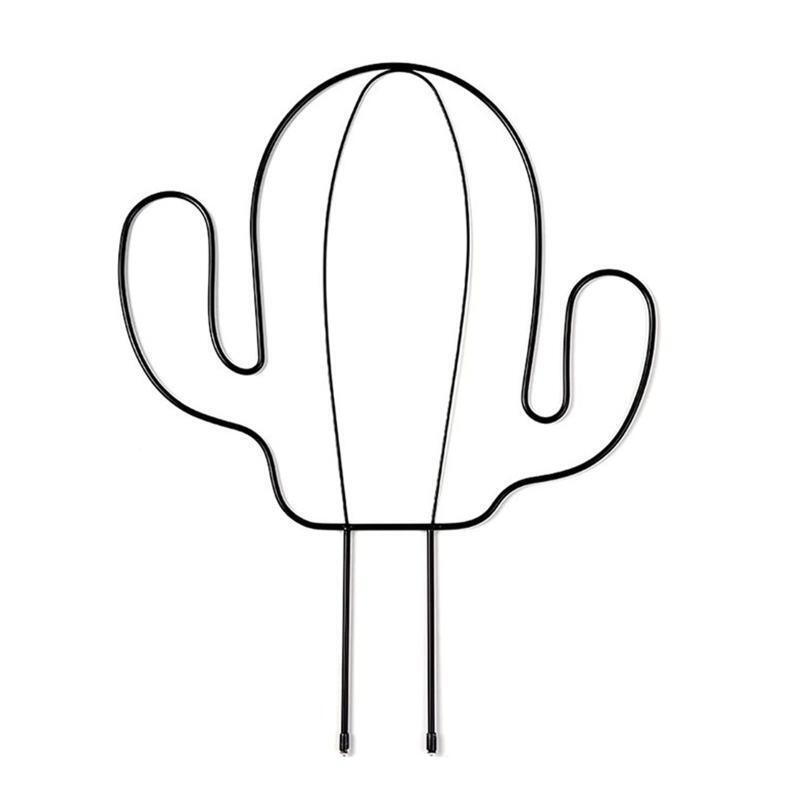 Cactus Shape Garden Metal Climbing Support Stake Stand Frame for Flowers Plants