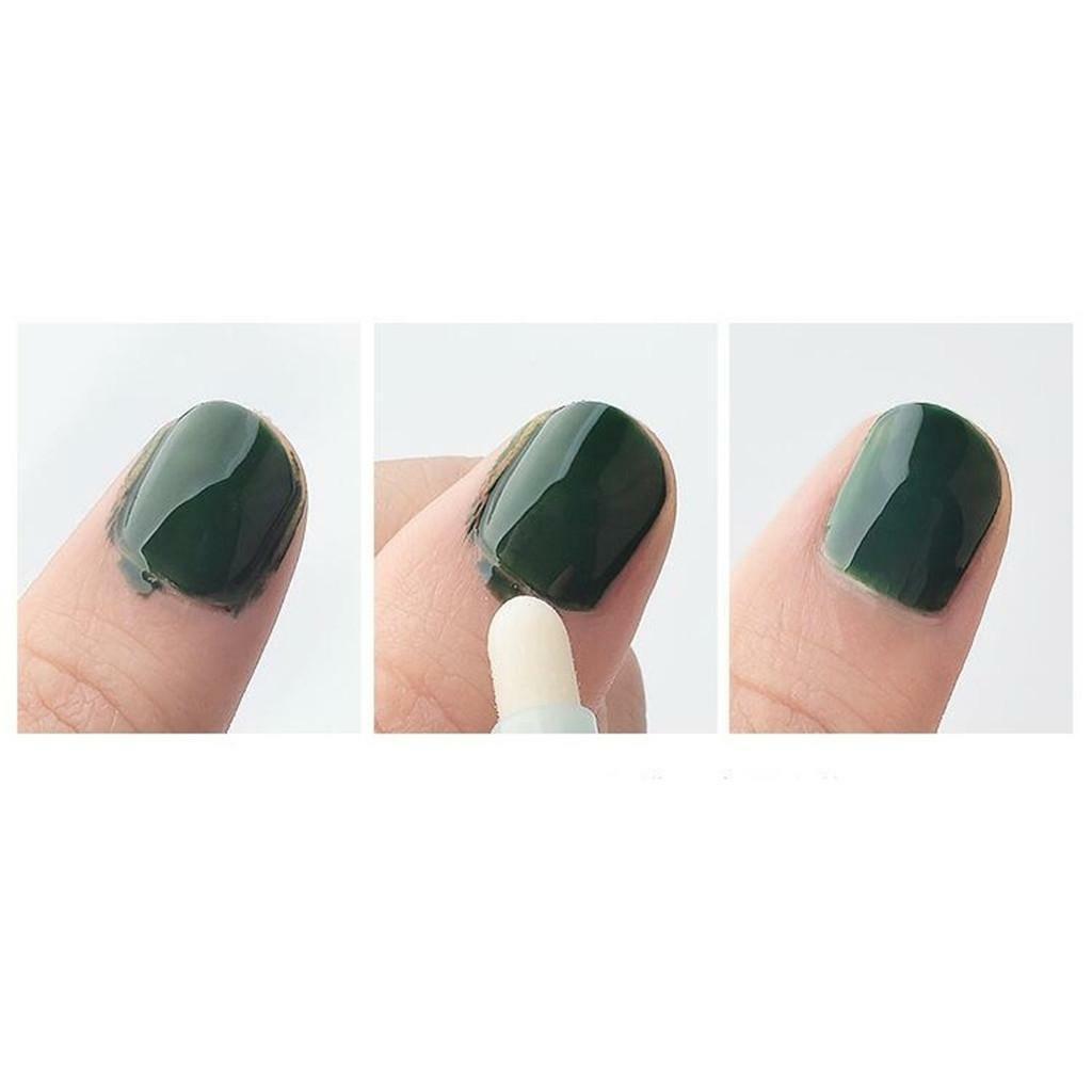 Manicure Tool Refillable Nail Polish  Corrector  Pen with 3