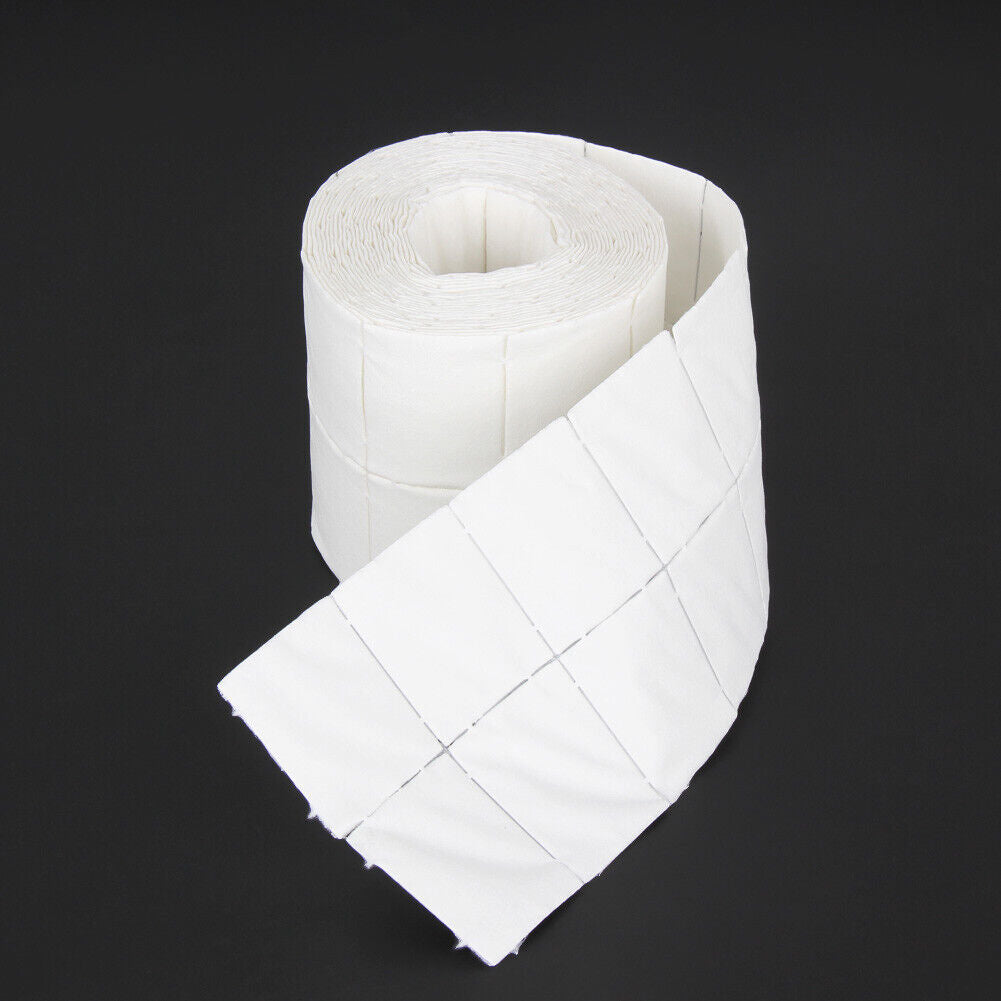300pcs Nail Wipe Cotton Pads Nail Manicure Polish Remover Cleaner Paper