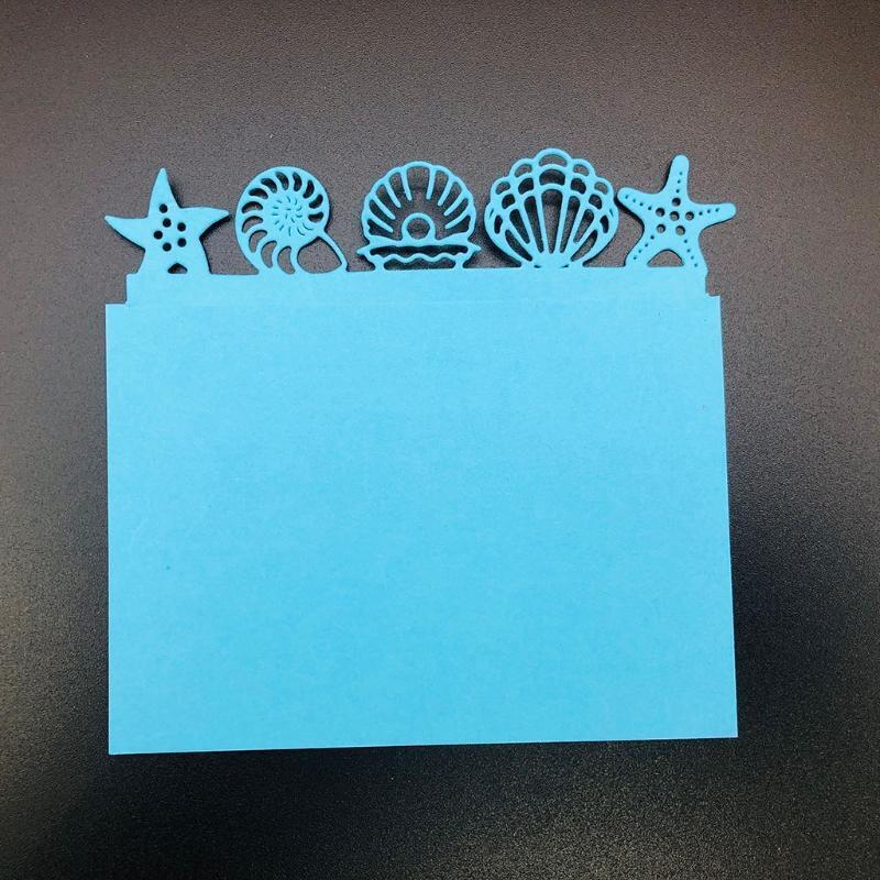 Ocean Shells Starfish Metal Cutting Dies Stencil Scrapbooking DIY Album Stamp