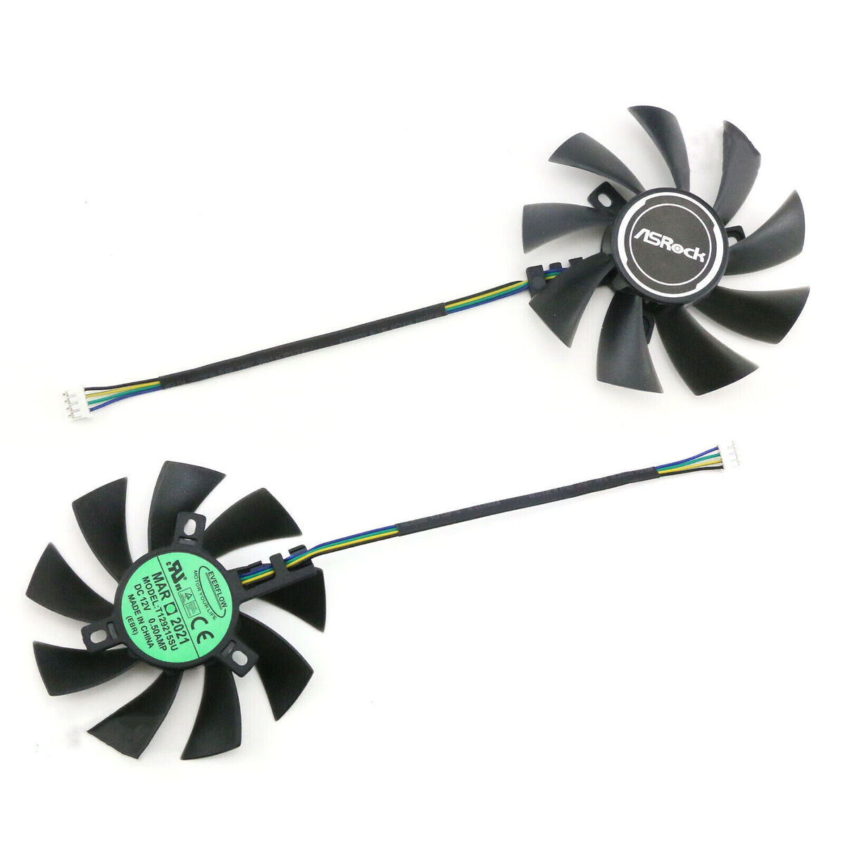 For ASRock RX550 560 Phantom Gaming ITX Graphics Card Cooling Fan Cooler Fan