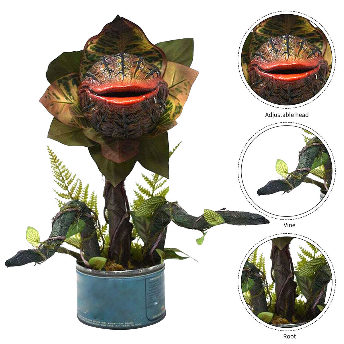Corpse Flower Decor Chomper Realistic Sculpture Garden Flowerpot Decor