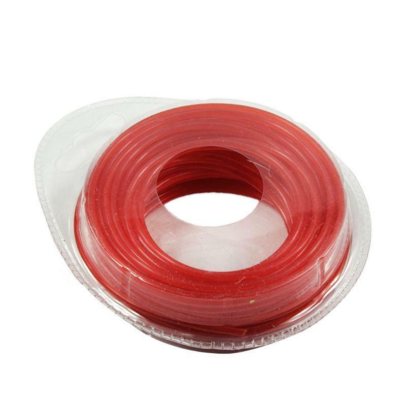 2.4mm×15m Grass Cut Strimmer Line Round Nylon Cord Wire String For Grass Trimmer