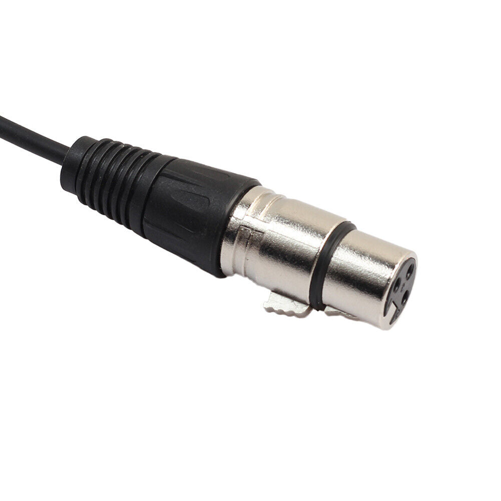 XLR 3 Pin Male to 2 XLR Female Connector Microphone Extension Cable Cord S