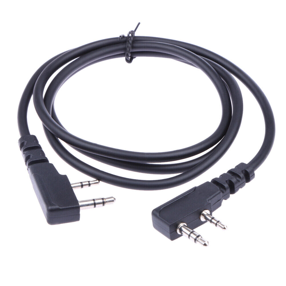 2 Pin Clone Copy Cable for Puxing Wouxun Linton Kenwood Baofeng 2-Way Radio