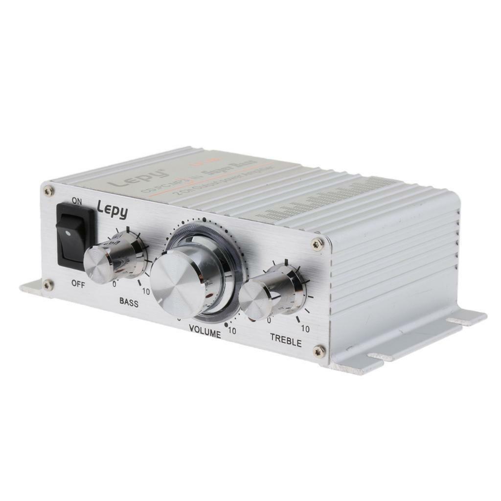 2 Channel Stereo  Speaker Amplifier DC 12V -Fi  Stereo