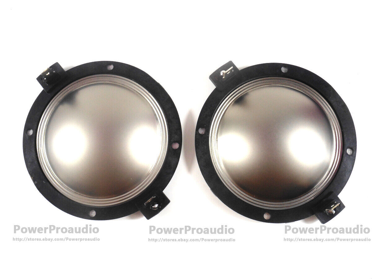 2pcs Aftermarket Diaphragm for RCF ND 850 8 ohm Titanium Dome 74.4mm