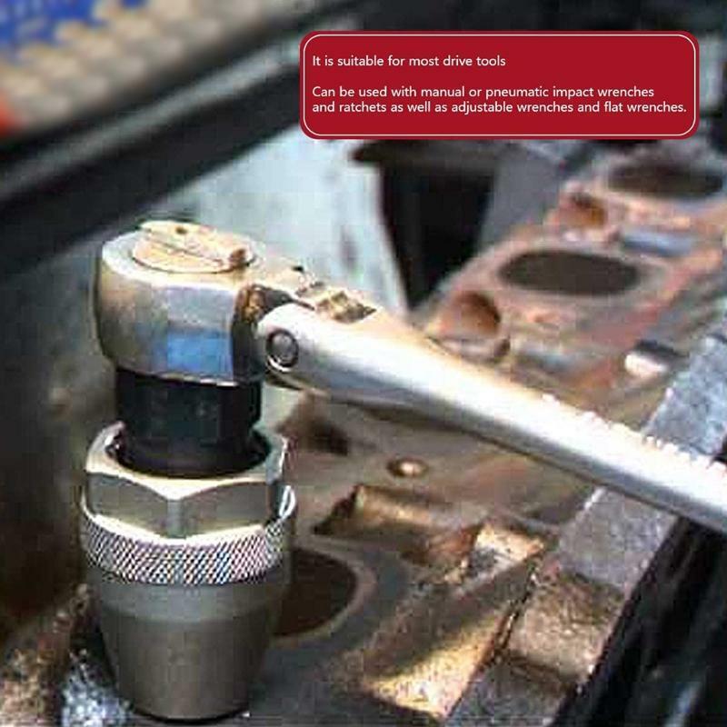 1/4" to 1/2" Stud Extractor Damaged Bolt Stud Extractor Tool Grips & Removes
