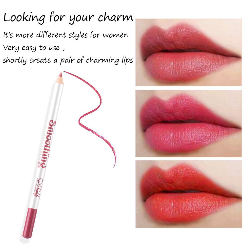 Long Lasting Makeup Tool Contour Lipstick Matt Lip Liner Pencil Lipstick