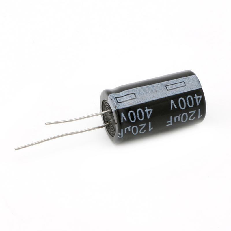 2Pcs Aluminum Electrolytic Capacitor 120uF 400V 18x30mm Radial 400V120uF