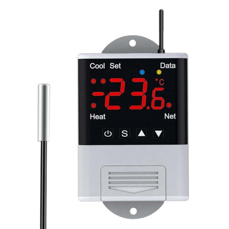 110V-230VAC 10A WIFI Digital Thermostat Remote Control Aquarium Incubator