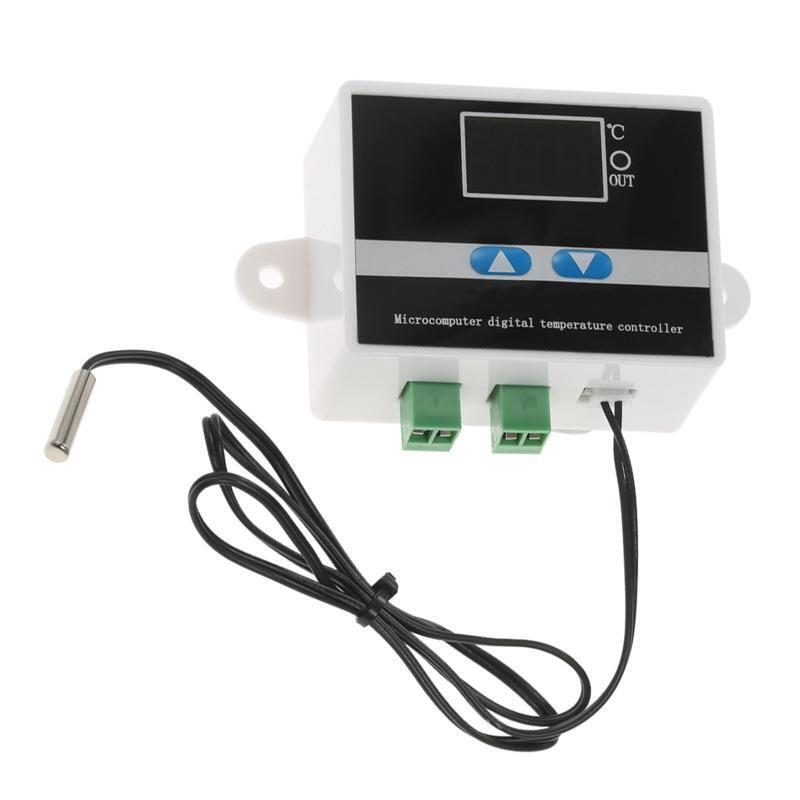 DC12V Digital LCD Temperature Controller TMC-W2000 for Incubator Cooling Heating