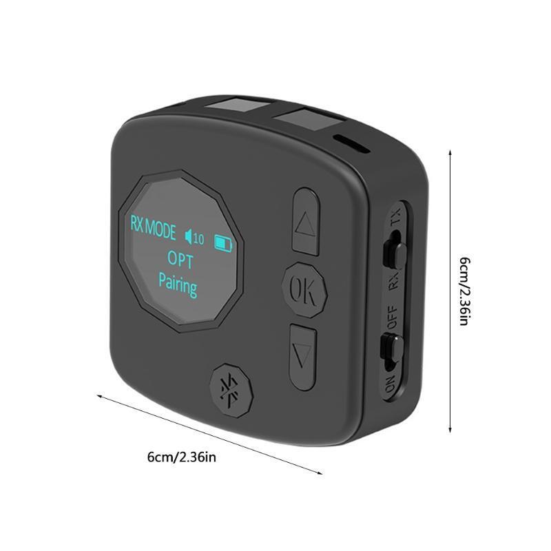 Audio AdapteReceiver Convert Ordinary Speakers to Wireless Speakers ABS Marerial