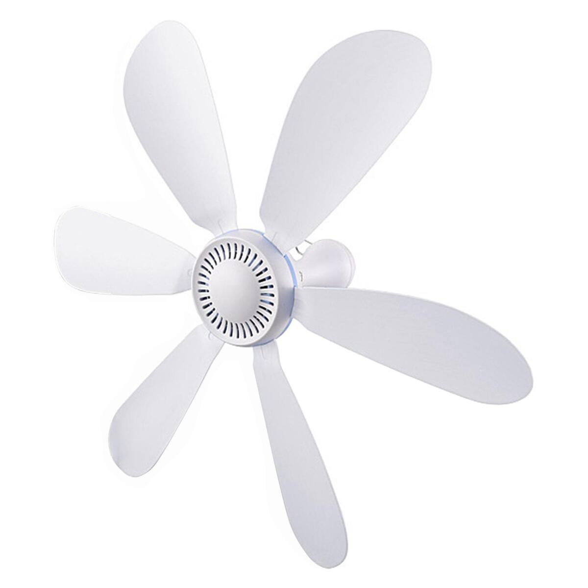 2Pcs Portable Mini USB Ceiling Fan Hanging Fan USB Power Air Cooler Quiet Office