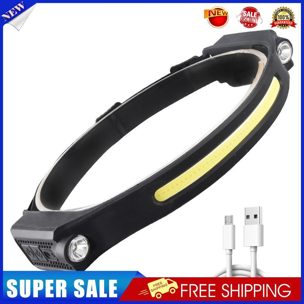 XPE COB LED Headlamp Wave Induction 400lm Waterproof Safety Work Headlight