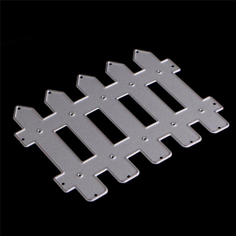 Fence Cutting Dies Stencils Scrapbook Album Embossing Paper Card DIY Craft Decor