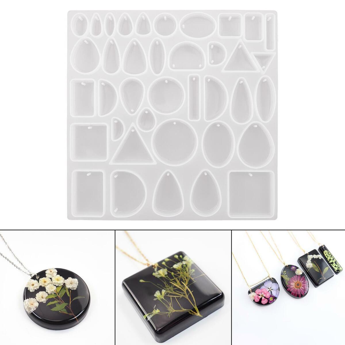 Pendant Silicone Molds Necklace for Jewelry Making Supplies Studs Mould