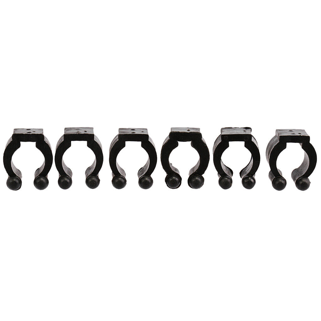 12  Black Plastic Pool Billiards    Holder ing Rack
