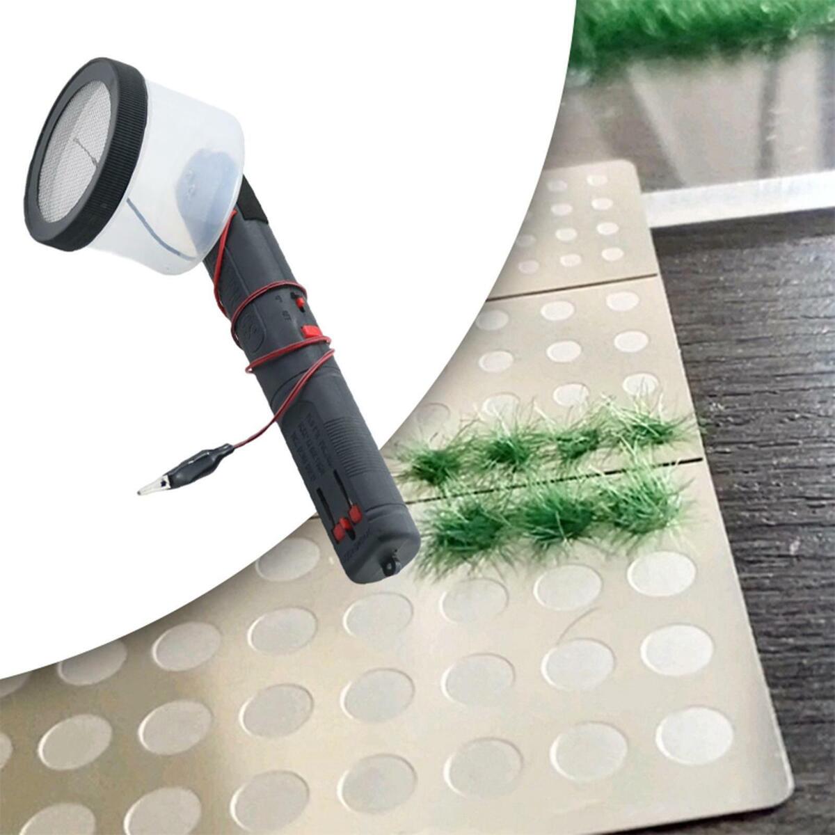 Static Grass Applicator for  Table  Railway ling  Table