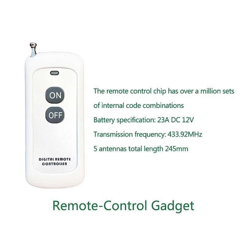 Wireless Remote Control Smart Power Socket Outlet Switch Socket EU Plug Durable