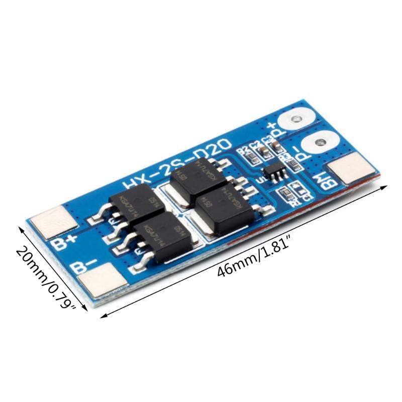 7.4V 8.4V 18650 Battery Over-discharge/Overcharge/Short Circuit Protection Board