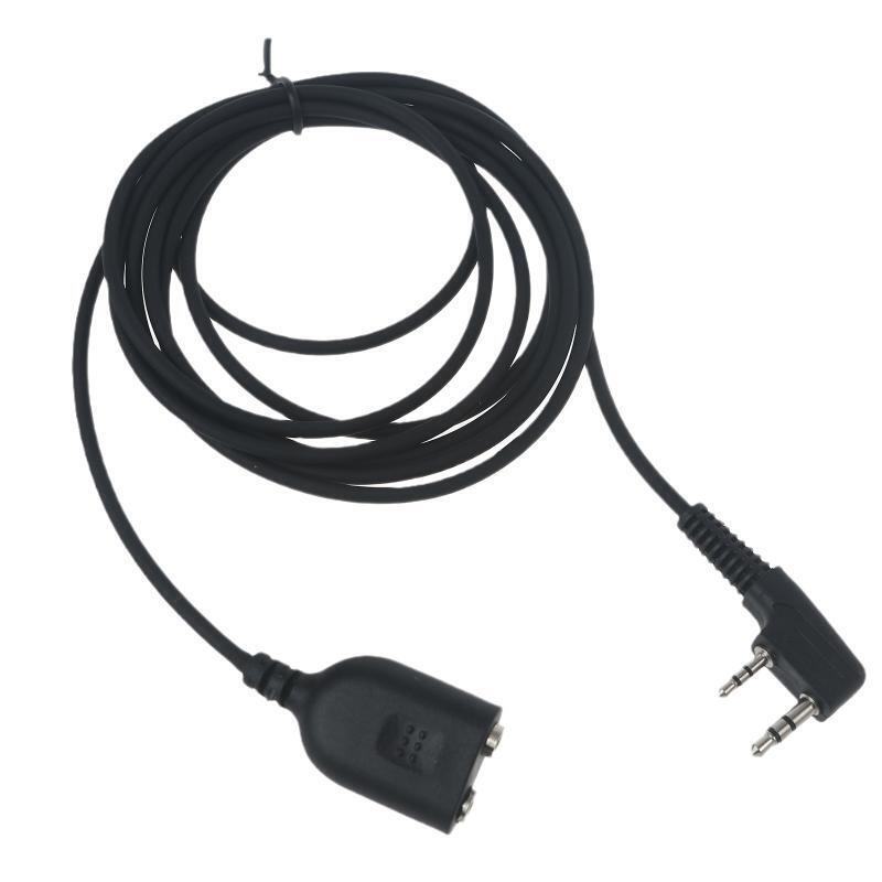 Microphone Cable for Kenwood for BaoFeng UV-5R BF-888s Walkie Talkie K type 2Pin