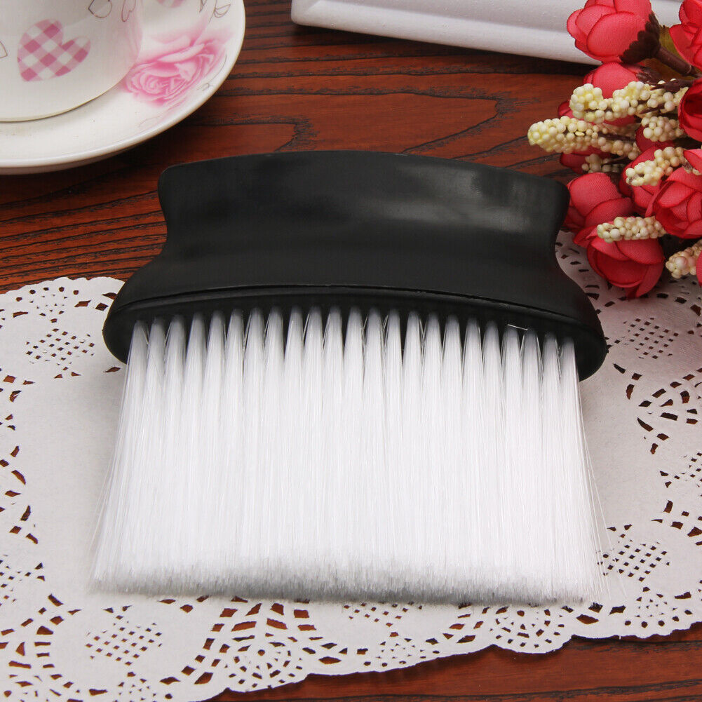 Professional Hairdressing Brush Soft Salon Hair Cutting Neck Duster Brush