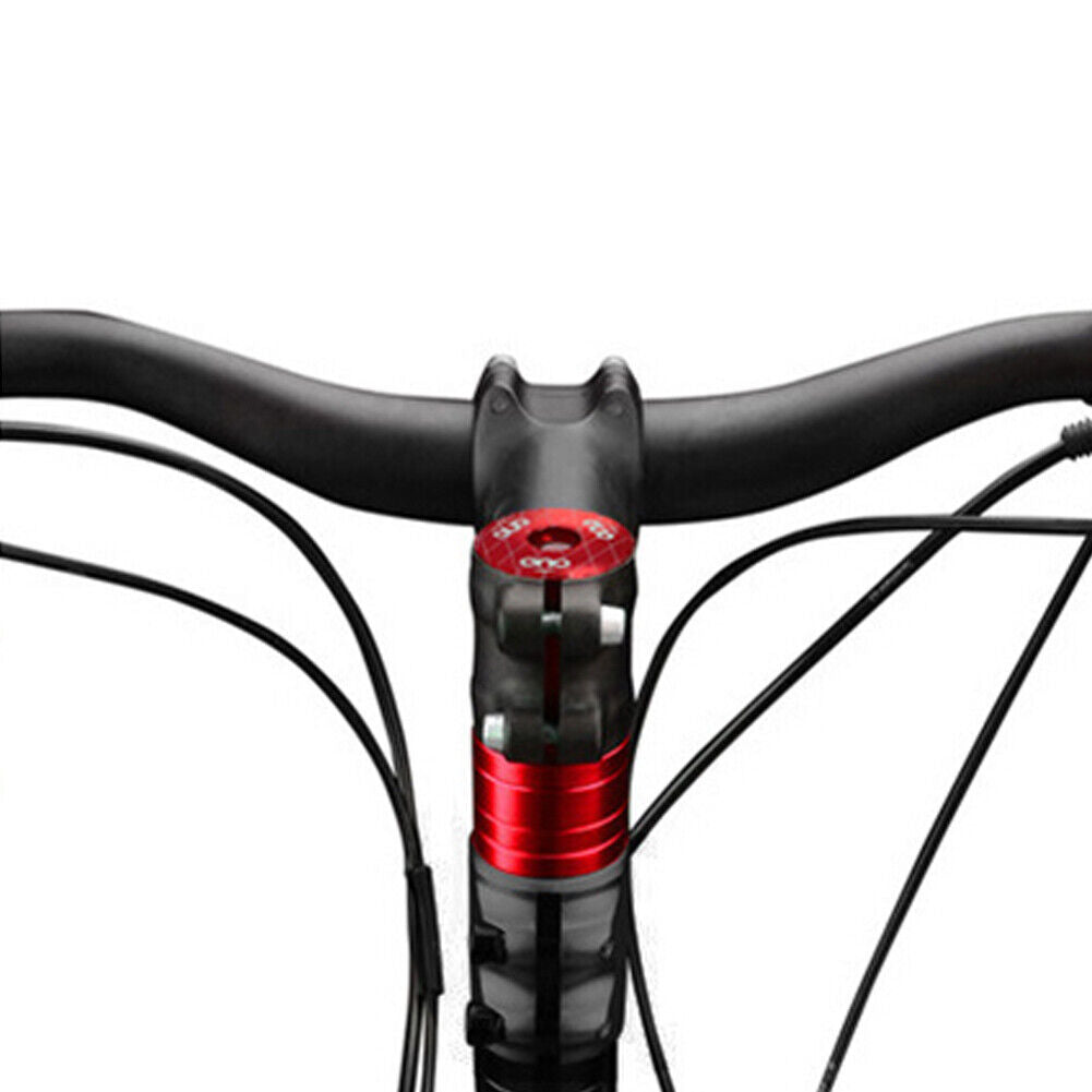 4pcs Aluminum Alloy Handlebar Headset Washer Bike Front Fork Spacer (Red)