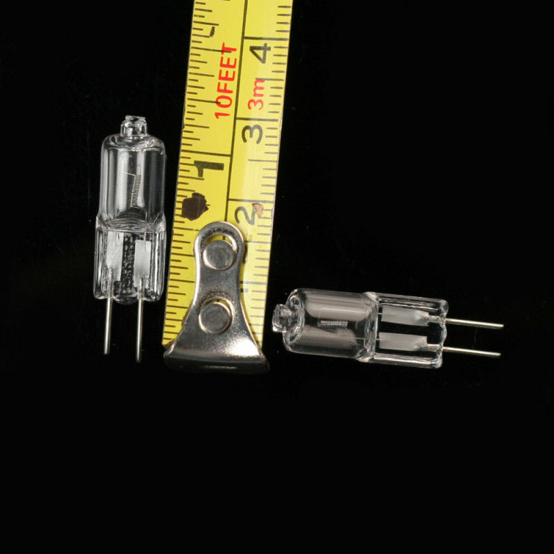 20 X G4 Warm White JC Halogen Capsule Bi-Pin Light Bulb Lamp Clear 20W 12v DDW