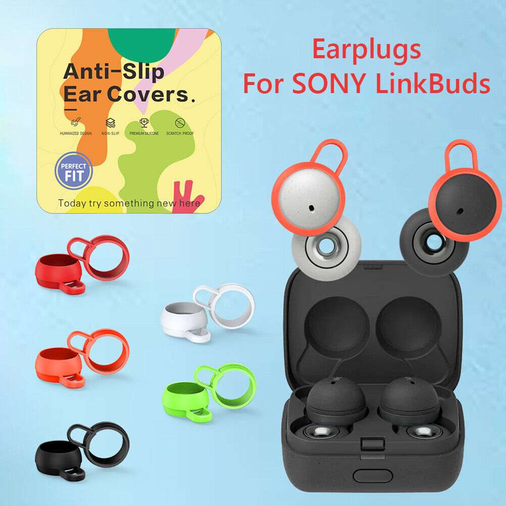 5 Pairs In-Ear Silicone Eartips Case for Sony LinkBuds WF-L900 Accessory