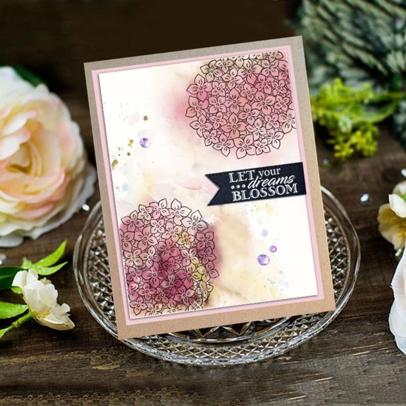 Flower Leaf Silicone Clear Seal Stamp DIY Scrapbooking Embossing Photo Album
