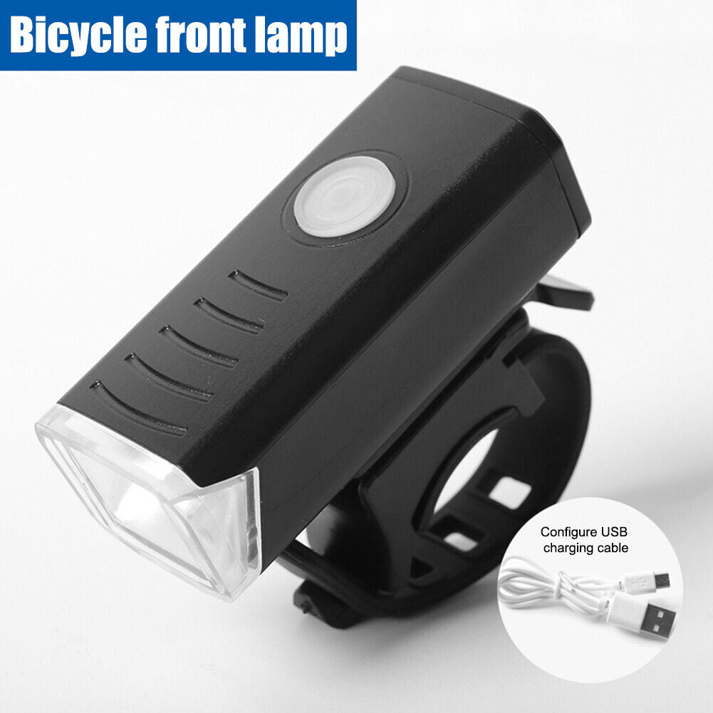 MTB Bike USB Rechargeable Headlight Taillight Set Bicycle Lights (2255+918)