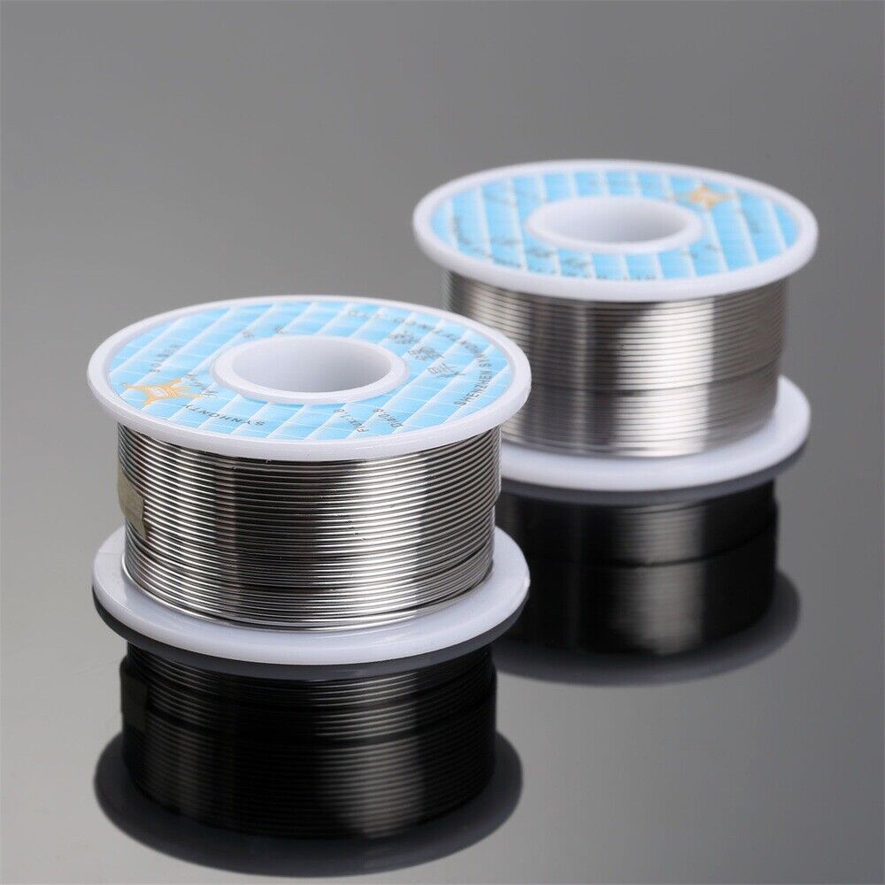 Tin Lead 0.8mm Solder Soldering Welding Iron Wire Reel No Spattering 100g 1pc
