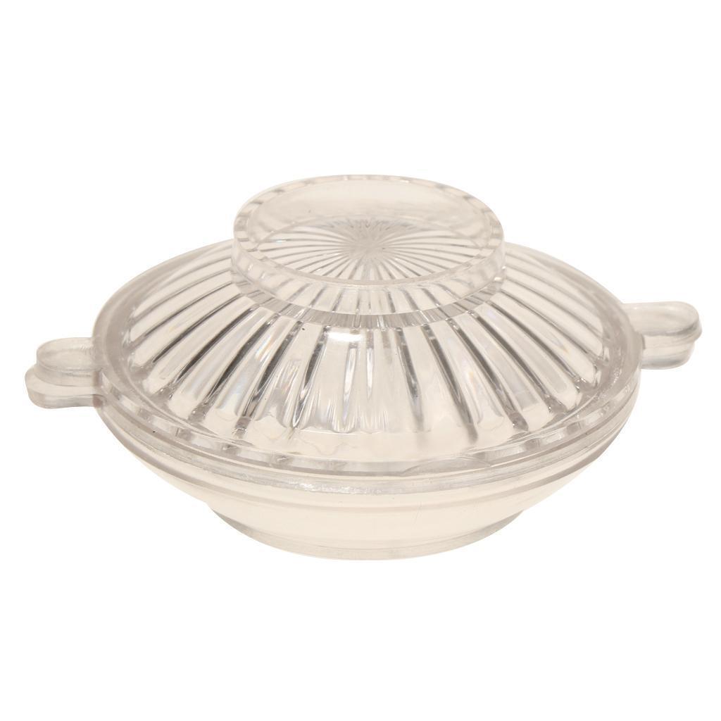 Plastic Flat Round Shape Candle Mould Soap Mold Candle Making Mold 55x28mm