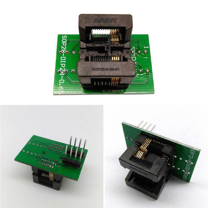 SSOP8 TSSOP8 Programmer Adapter Socket TSSOP TO DIP Converter Chip Test Outlet