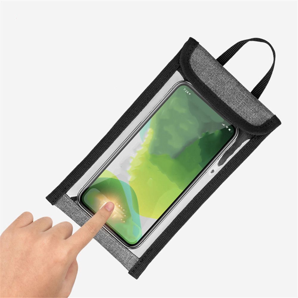 Holder Bicycle Frame Storage Bag Top Tube Pannier Touch Screen Bicycle Bags