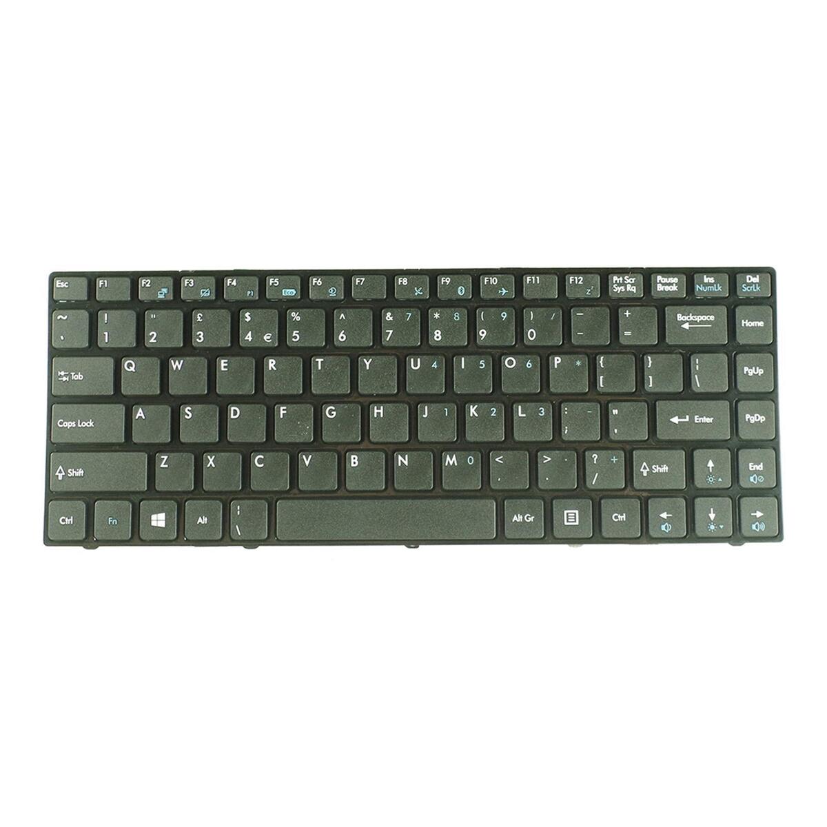 Laptop US English Keyboard For MSI CR420 CR430 CR460 X370 CX420 CX420MX