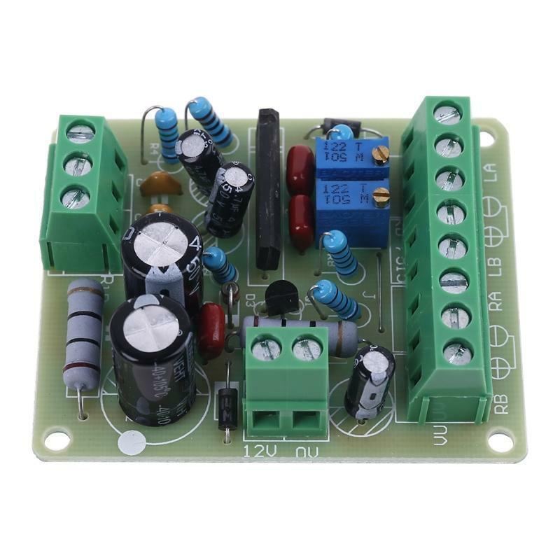 12V Power Amplifier VU Meter Driver Board DB Audio Level Meter TA7318P Amplifier