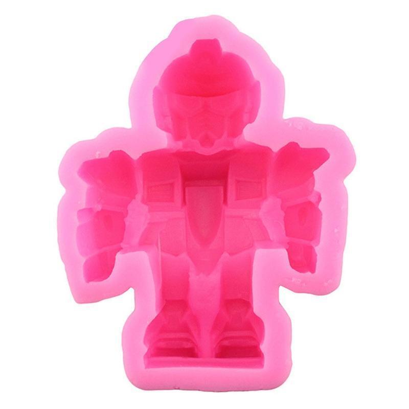 DIY Robot Shape Baking Mold Birthday Cookie Tools Cake Decorating Tools