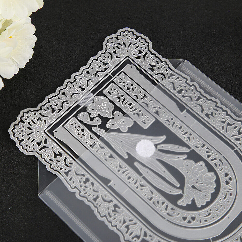 10pcs 24x18cm Transparent Moulds Stamp Collecting Bag Cutting Die Container